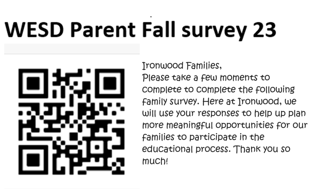  WESD 2023 Parent Fall Survey