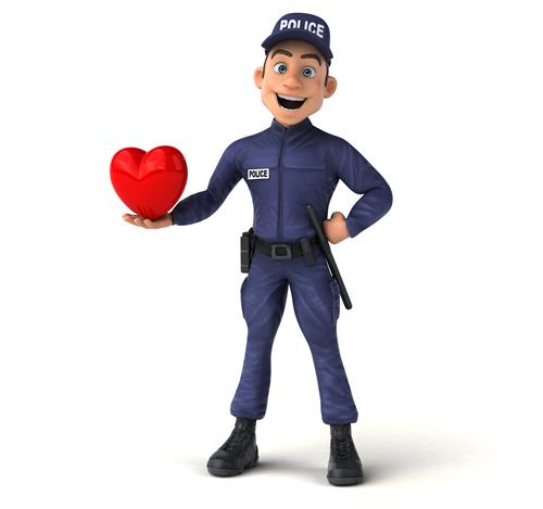 police officer clipart