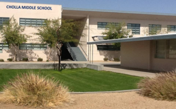 outside of cholla middle school