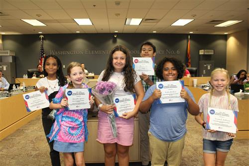 Spring 2024 Perfect Score Students