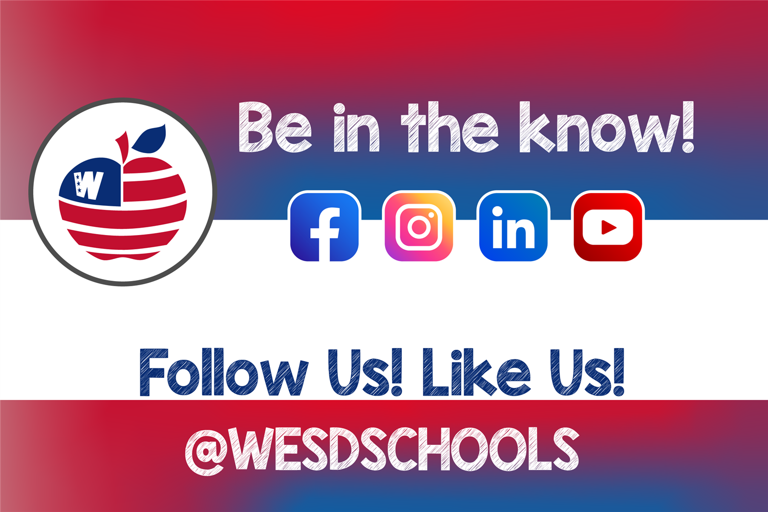  WESD Be In The Know Graphic 2025