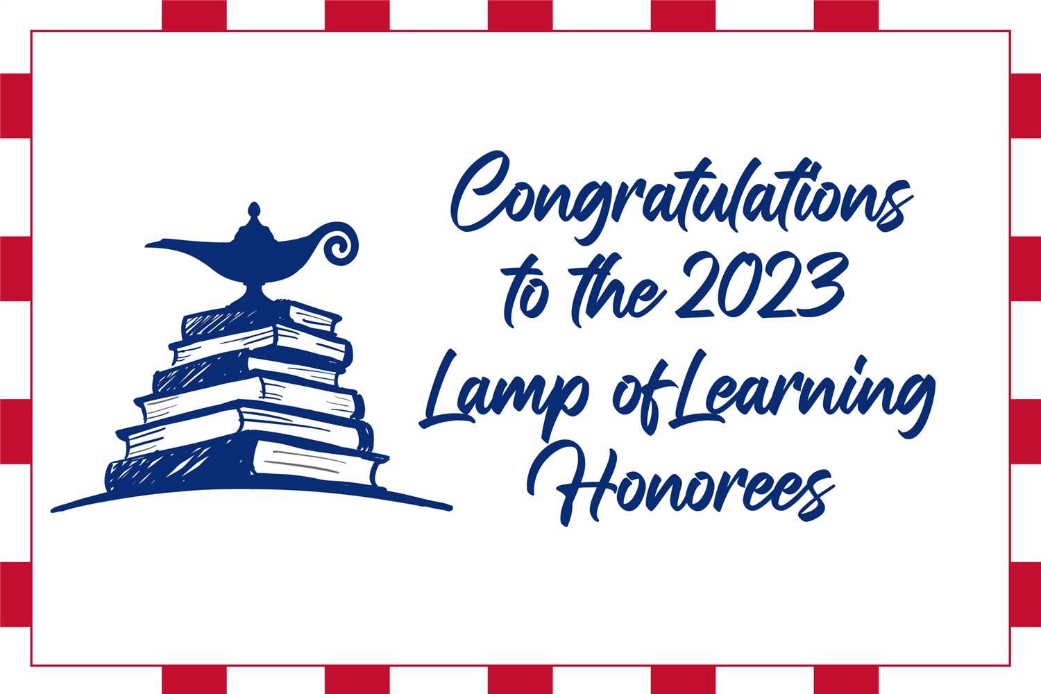  2023 Lamp of Learning Honorees