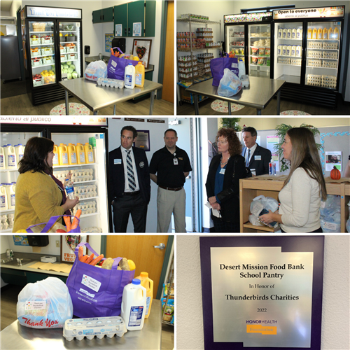 WESD Food Pantry Collage 1
