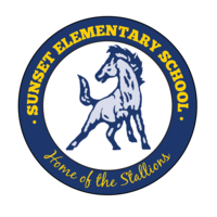 Sunset Elementary School Logo